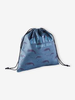 Bolso para meriendas "Capitaine" con ballenas, niño -Bolso para meriendas "Capitaine" con ballenas, niño