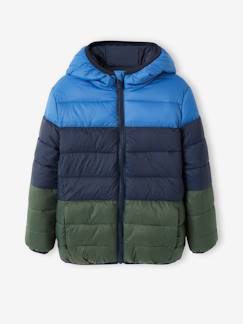 Chaqueta acolchada ligera reversible con relleno de poliéster reciclado, para niño -Chaqueta acolchada ligera reversible con relleno de poliéster reciclado, para niño