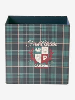 Papelera de cartón plegable Emblema -Papelera de cartón plegable Emblema