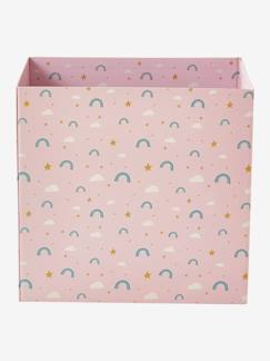 Papelera de cartón plegable Arcoíris -Papelera de cartón plegable Arcoíris