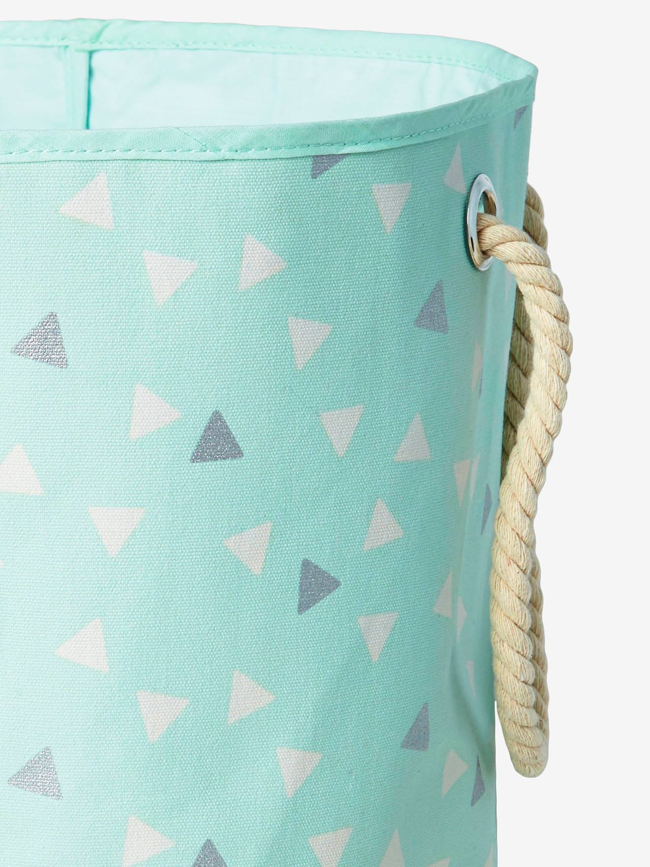 Cesta de almacenaje XL verde - Vertbaudet