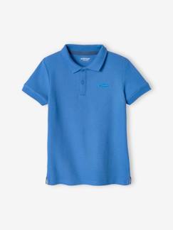 Polo de manga corta con bordado en el pecho, para niño -Polo de manga corta con bordado en el pecho, para niño