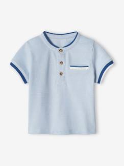 Polo de punto piqué para bebé -Polo de punto piqué para bebé
