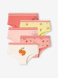 Pack de 5 shorties «Fruta» para niña -Pack de 5 shorties «Fruta» para niña