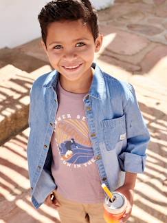 Camiseta de manga corta con motivos gráficos, para niño Niño-Camiseta de manga corta con motivos gráficos, para niño