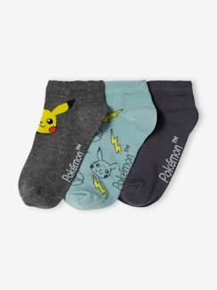 Roupa Interior-Niño-Ropa interior-Calcetines-Pack Pokémon® de 3 pares de calcetines cortos