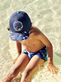 -Gorra estampado estilo tropical para niño