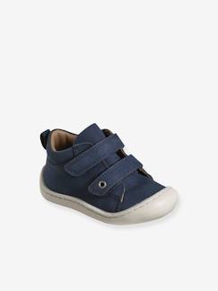 Botines flexibles de piel con cierre autoadherente para bebé, «primeros pasos» Calzado-Calzado bebé (17-26)-Primeros pasos (17-23)-Botines flexibles de piel con cierre autoadherente para bebé, «primeros pasos»