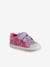 Zapatillas deportivas de lona con tiras autoadherentes bebé niña AZUL CLARO ESTAMPADO+BLANCO CLARO LISO CON MOTIVOS+multicolor+rosa estampado+violeta estampado 