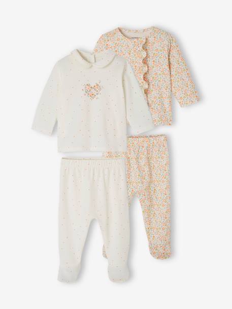 Toda la Selección-Bebé-Pack de 2 pijamas de 2 prendas de punto para bebé