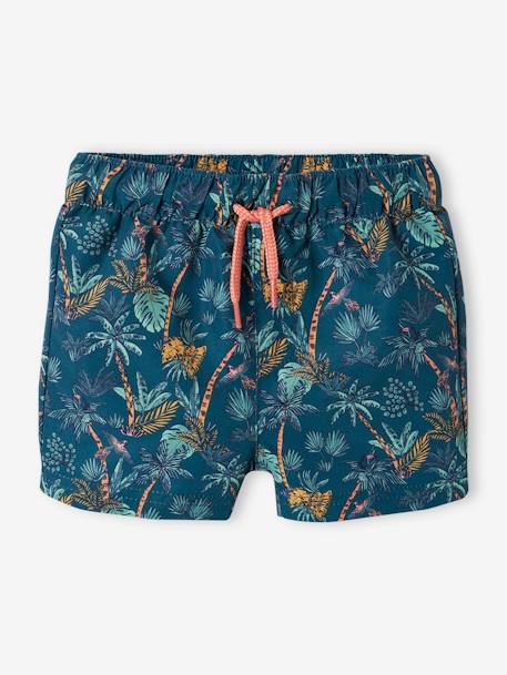Bañador short estampado para bebé niño Bebé-Bañadores y accesorios de playa-Bañador short estampado para bebé niño