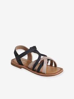 Sandalias infantiles autoadherentes de piel Calzado-Sandalias infantiles autoadherentes de piel