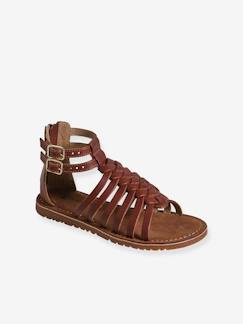 Sandalias infantiles estilo espartanas de piel Calzado-Sandalias infantiles estilo espartanas de piel