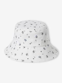 Niña-Accesorios-Sombrero bob estilo capelina con flores para niña