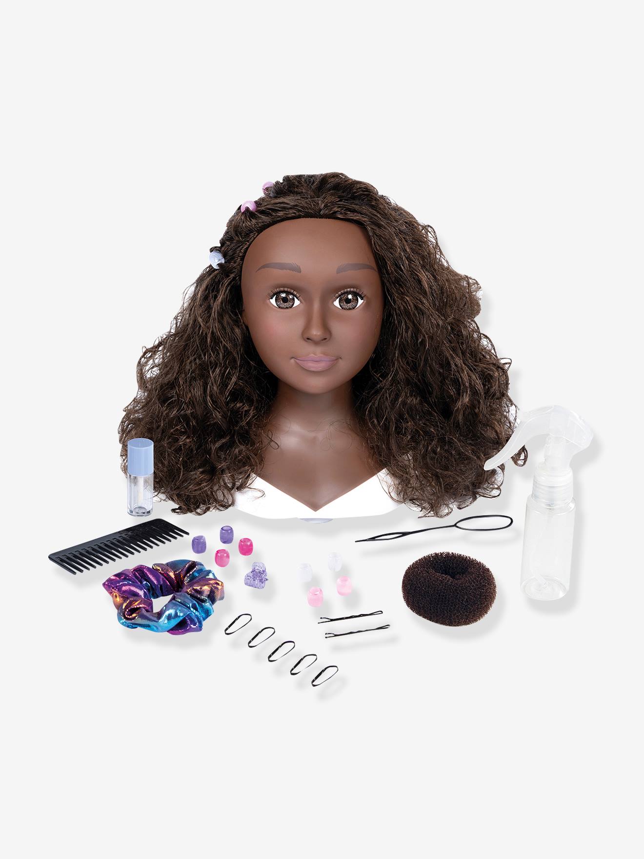 My beauty cabeza para peinado afro SMOBY multicolor
