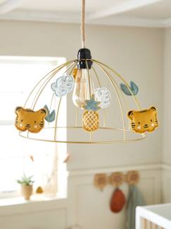 Pantalla de lámpara de techo jaula de pájaros Hanói Textil Hogar y Decoración-Decoración-Iluminación-Pantallas de lámpara-Pantalla de lámpara de techo jaula de pájaros Hanói