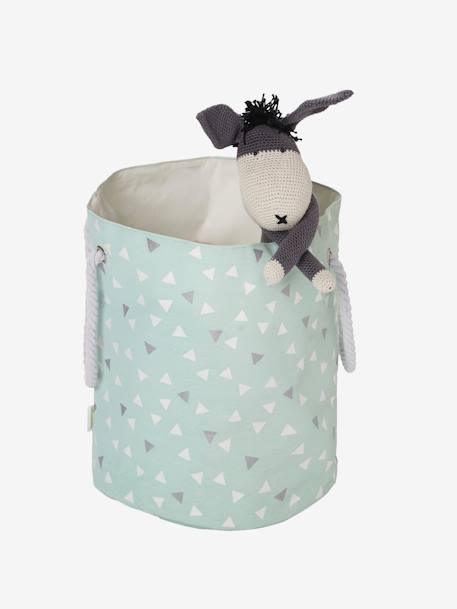 Cesta de almacenaje XL verde - Vertbaudet