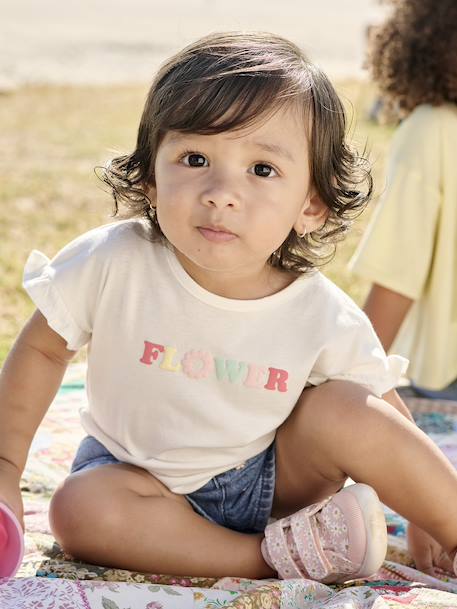 Camiseta con motivo fantasía para bebé de algodón orgánico Bebé-Camisetas-Camisetas-Camiseta con motivo fantasía para bebé de algodón orgánico