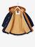 Parka 3 en 1 para bebé niño con chaqueta de punto desmontable AZUL OSCURO LISO+VERDE OSCURO LISO 