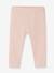 Pack de 2 leggings largos para bebé niña AZUL CLARO BICOLOR/MULTICOLOR+gris jaspeado+MARRON MEDIO BICOLOR/MULTICOLO 