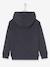 Sudadera con cremallera, capucha y motivo gráfico para niño AZUL OSCURO JASPEADO+MARRON MEDIO LISO CON MOTIVOS+VERDE OSCURO LISO CON MOTIVOS 