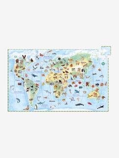 Juguetes-Juegos educativos- Puzzles-Puzzle 100 piezas Los animales del mundo DJECO