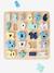 Puzzle de cifras multicolor 