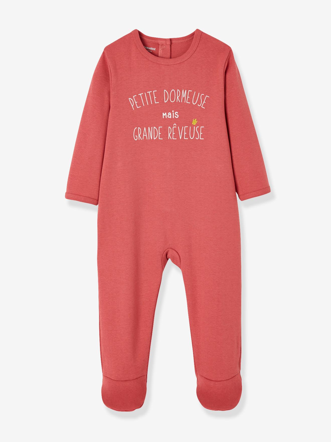 VERTBAUDET Lote de 3 pijamas para beb/é de terciopelo con autom/áticos detr/ás GRIS OSCURO BICOLOR//MULTICOLOR 18M-81CM
