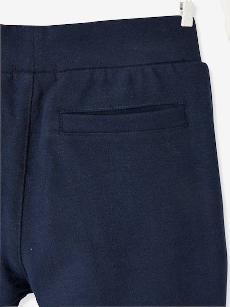 Short de deporte niño AZUL OSCURO LISO CON MOTIVOS 
