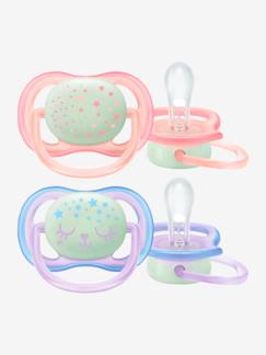 -Pack de 2 chupetes de noche Ultra air Primera edad Philips AVENT