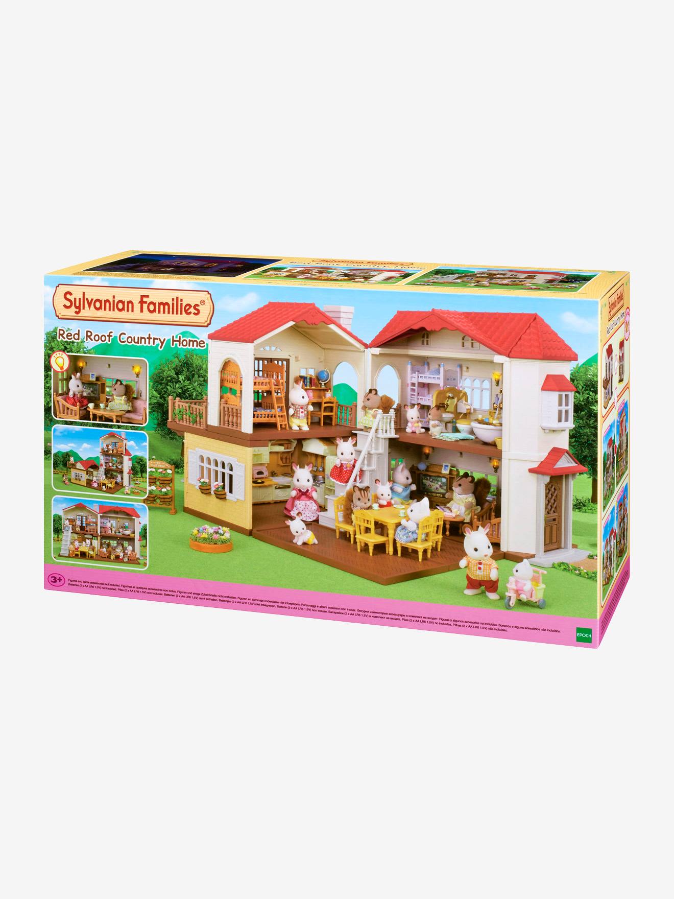 sylvanian families casa 3 plantas