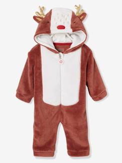 Pijamas de Navidad-Mono bebé estilo reno de Navidad