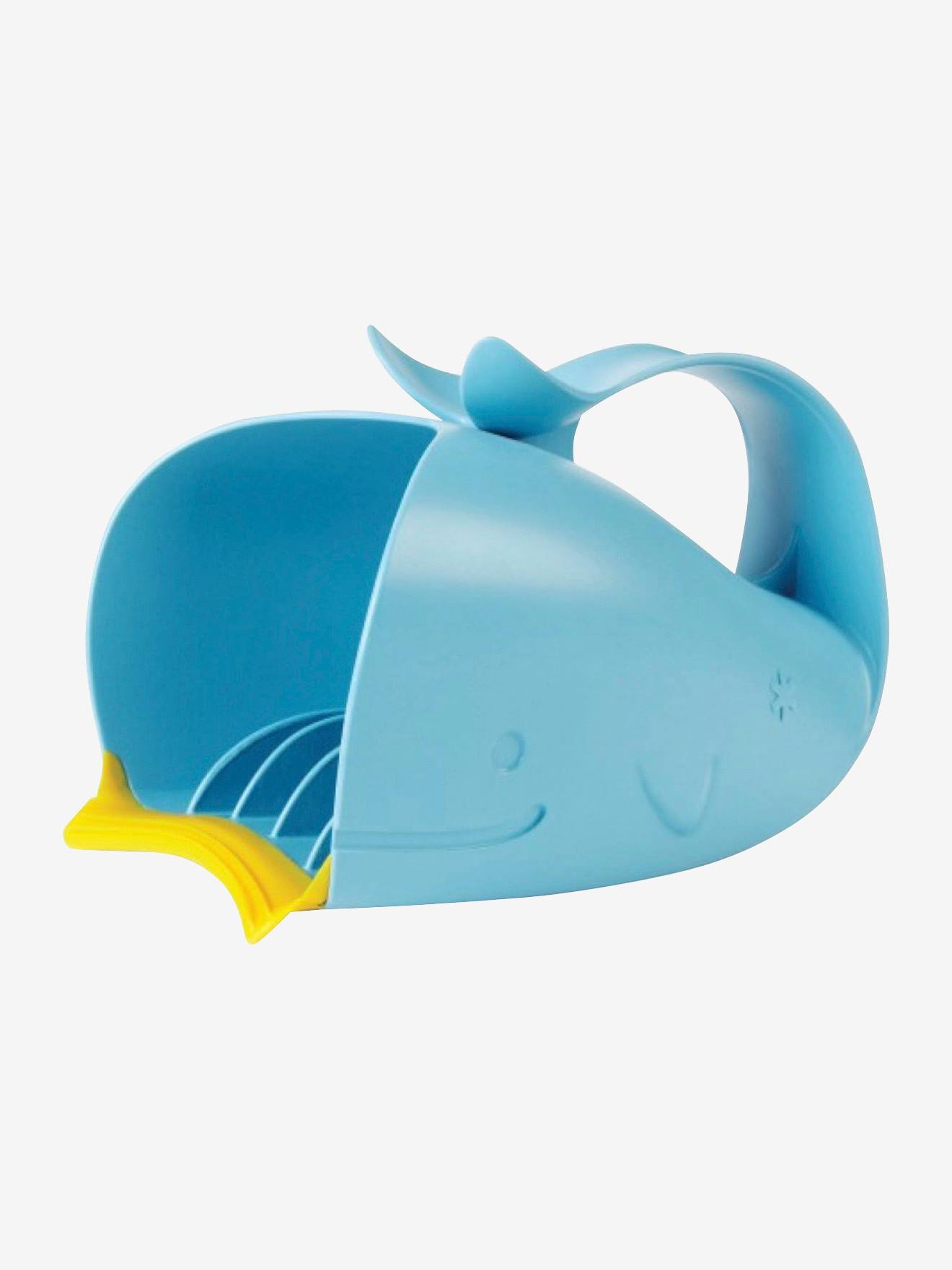Jarra de baño para aclarar cabeza Moby SKIP HOP azul claro liso con motivos  - Skip Hop