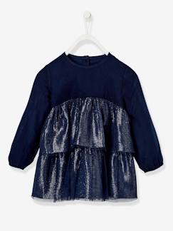 Bebé-Vestidos, faldas-Vestido de fiesta con brillantes para bebé