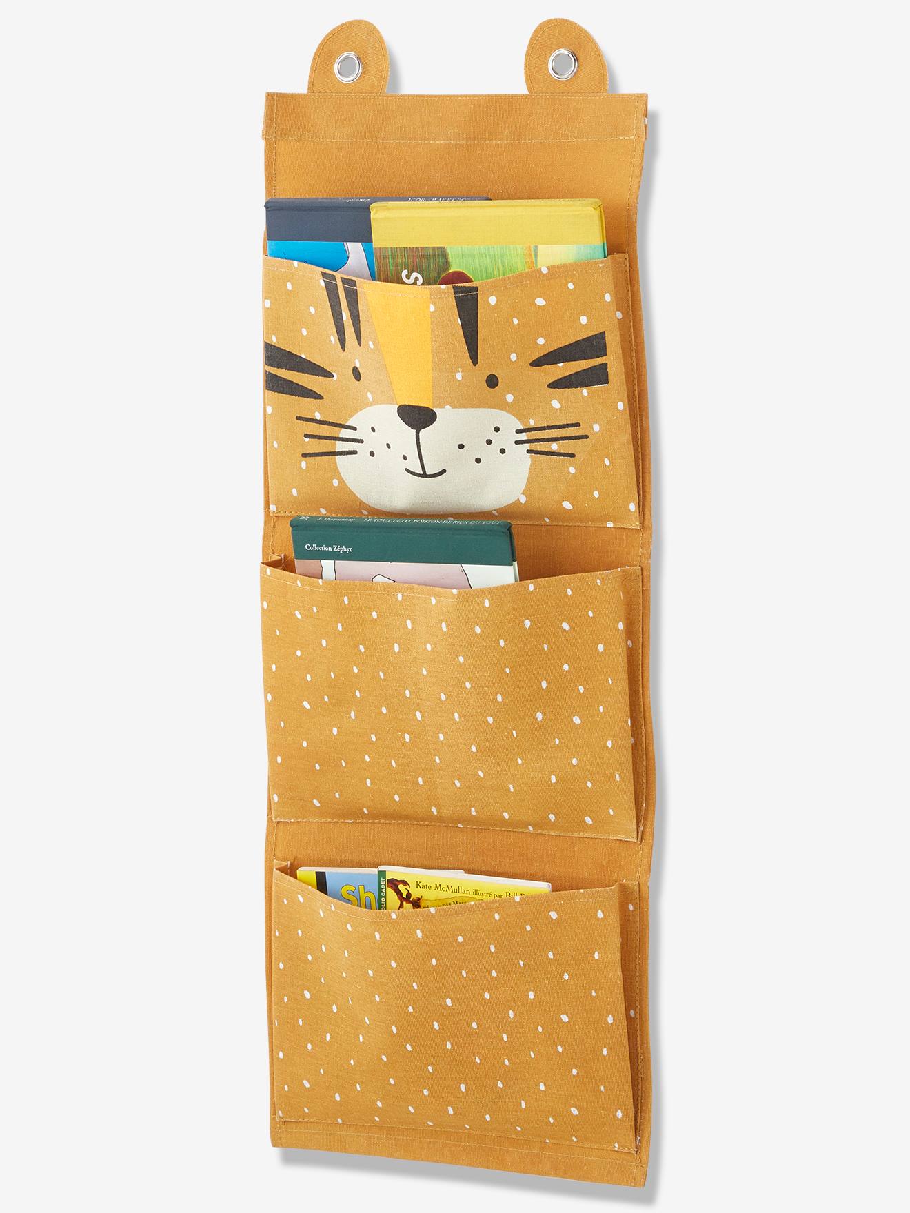 Organizacion De Pared Tigre Amarillo Medio Estampado Vertbaudet