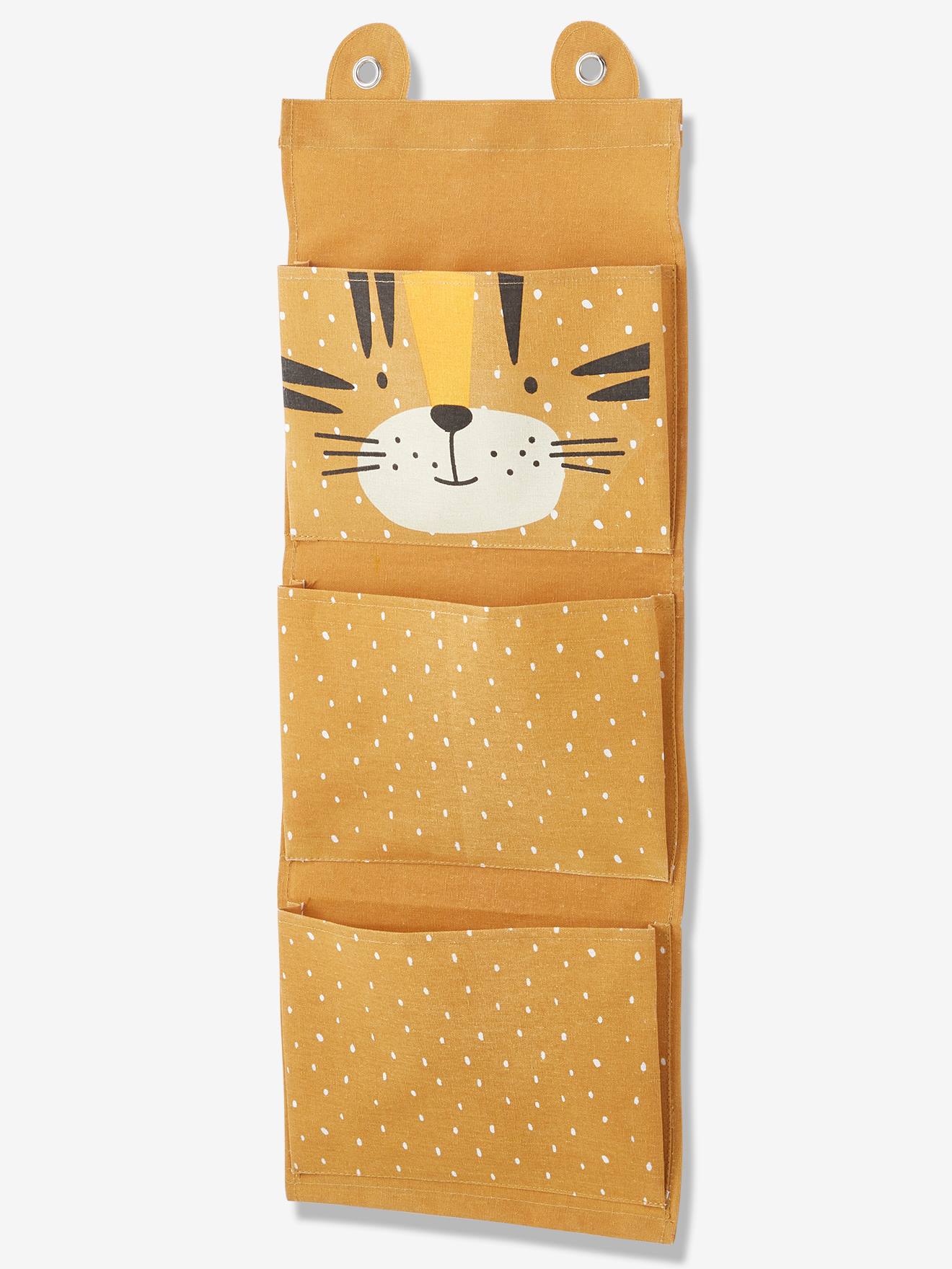 Organizacion De Pared Tigre Amarillo Medio Estampado Vertbaudet