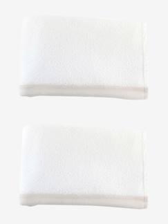 Puericultura-Colchones y accesorios de mesas cambiador-Toallitas-Absorbentes lavables de microfibra (lote de 2) HAMAC