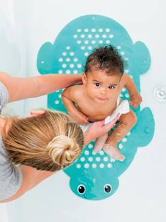 Puericultura- Cuidado del bebé-Alfombra de baño y almacenaje 2 en 1 INFANTINO