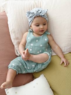 Bebé-Mono para bebé recién nacido bordado de gasa de algodón