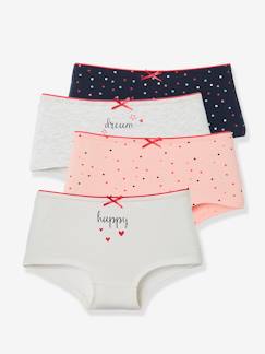 Pijamas y bodies bebé-Lote de 4 shorties para niña