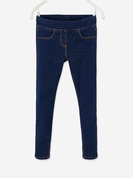 Treggings de denim 'waterless', para niña AZUL CLARO LAVADO+AZUL OSCURO LISO+GRIS MEDIO LAVADO 
