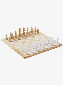 Juguetes-Juegos de mesa-Juegos clásicos y de estrategia-Ajedrez de madera