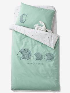 Textil Hogar y Decoración-Ropa de cuna-Funda nórdica para bebé de algodón orgánico, Lovely Nature