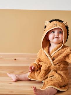 Textil Hogar y Decoración-Ropa de baño-Albornoz para bebé personalizable León