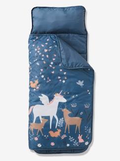 Textil Hogar y Decoración-Ropa de cama niños-Cama para siesta cosy wrap de poliéster con almohada integrada Bosque encantado