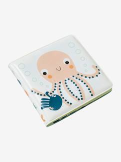 Puericultura- Cuidado del bebé-Accesorios baño bebé-Libro para baño que cambia de color