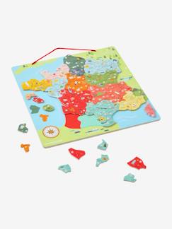 Juguetes-Juegos educativos-Puzzle magnético de Francia