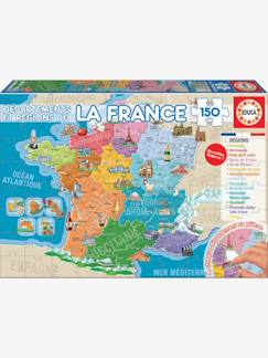 Juguetes-Juegos educativos- Puzzles-Puzzle 150 piezas Departamentos y regiones de Francia EDUCA