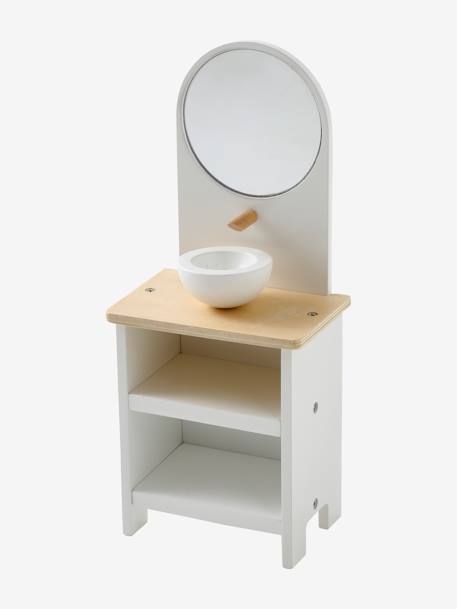 Mobiliario de baño para muñeca modelo blanco 