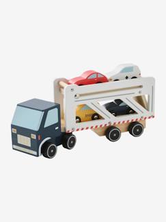 Juguetes-Juegos de imaginación-Camión remolque con coches